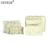6Pcs/Set Suitcase Shoes Underwear Travel Storage Bag Waterproof Luggage Organizer Clothes Packing