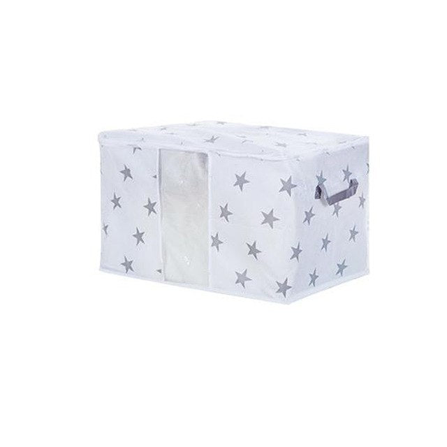 Diniwell Foldable Quilt Storage Bags Folding Organizer Bag For Clothes Quilt Blanket Pillow Luggage