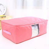 Diniwell Quilt Storage Bag Oxford Cloth Home Clothes Quilt Pillow Blanket Storage Box Travel
