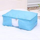 Diniwell Quilt Storage Bag Oxford Cloth Home Clothes Quilt Pillow Blanket Storage Box Travel