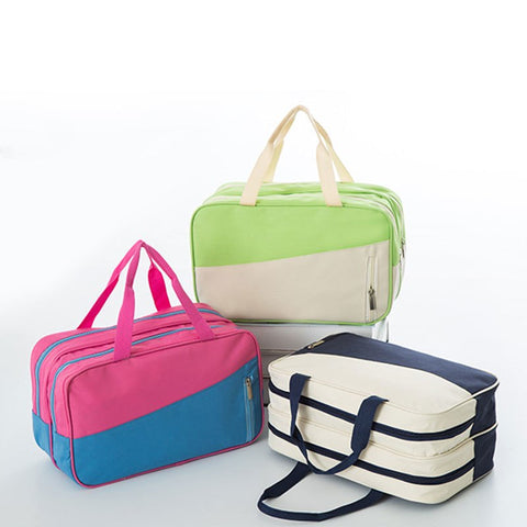 Diniwell Large Capacity Women Makeup Storage Bag Travel Waterproof Luggage Organizer Bags