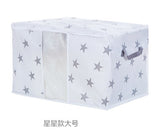 Foldable Storage Bags Folding Organizer Bag For Clothes Quilt Blanket Pillow Luggage Breathable