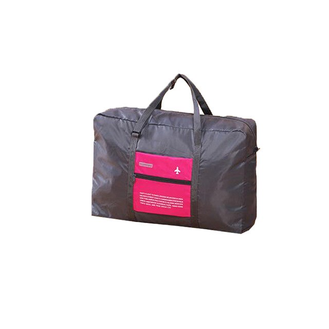 New Foldable Pocket Sack Suitcase Luggage Handbag Sport Single Gym Travel Buggy Storage Bag