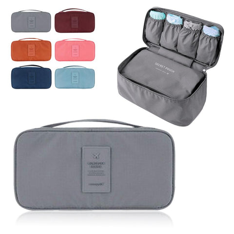 Women Portable Waterproof Organizer Bag Pouch Travel Trip Luggage Bra Underwear Handbag Storage Bag