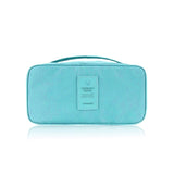 Women Portable Waterproof Organizer Bag Pouch Travel Trip Luggage Bra Underwear Handbag Storage Bag