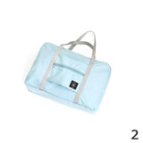 Casual Large Capacity Luggage Packing Tote/Shoulder Travel Shopping Big Bag Folding Clothes Storage