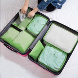 6Pcs/Set Travel Case Clothes Tidy Storage Bag Box Luggage Suitcase Pouch Bra Cosmetics Underwear