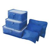 6Pcs/Set Travel Case Clothes Tidy Storage Bag Box Luggage Suitcase Pouch Bra Cosmetics Underwear