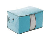 Home Quilt Storage Bags Non-Woven Fabric Luggage Storage Bag Bedding Quilt Pillow Blanket