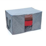 Home Quilt Storage Bags Non-Woven Fabric Luggage Storage Bag Bedding Quilt Pillow Blanket