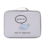 Cartoon Casual Travel Clothing Bag Underwear Sock Storage Cases Cosmetic Collation Pouch Suitcase