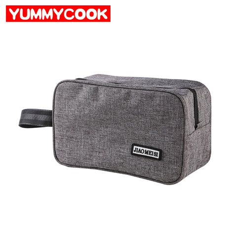 Men'S Cosmetic Storage Bag Wash Toiletry Cables Gadget Organizer Closet Bathroom Makeup Case
