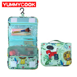 New Women Hanging Travel Cosmetic Bag Makeup Wash Toiletry Zipper Pouch Bathroom Home Suitcase