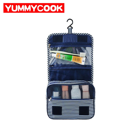 Women Hanging Cosmetic Bag Suitcase Organizer Female Waterproof Makeup Toiletry Pouch Bathroom