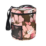 Nylon Yarn Storage Bag Women Big Capacity Cylinder Crochet Hook Knitting Pouch Home Organizer