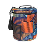 Nylon Yarn Storage Bag Women Big Capacity Cylinder Crochet Hook Knitting Pouch Home Organizer
