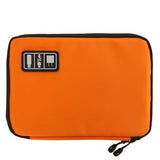 Portable Digital Cable Bag Nylon Travel Gadgets Organizer Electronic Wires Storage Case Men'S