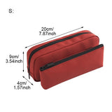 Pu Cosmetic Bag Makeup Brush Inside Valise Organizer Travel Charger Cables Pouch Pencil Case