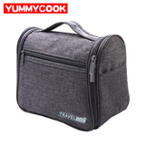 Men'S Travel Cosmetic Makeup Hanging Organizer Toiletry Wash Storage Bags Portable Zipper Pouch