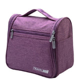 Men'S Travel Cosmetic Makeup Hanging Organizer Toiletry Wash Storage Bags Portable Zipper Pouch