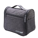 Men'S Travel Cosmetic Makeup Hanging Organizer Toiletry Wash Storage Bags Portable Zipper Pouch