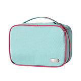 Portable Cosmetic Travel Set Storage Bag Polyester Makeup Organizer Toiletry Zipper Pouch Home