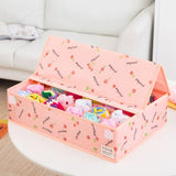 30 Grid Underwear Bras Organizer Storage Boxes Scarfs Sock Divider Lidded Closet Boxes Wholesale