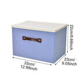 Folding Clothes Storage Box Sundries Drawer Organizer Underwear Bra Makeup Bins Wardrobe Treasure
