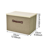 Folding Clothes Storage Box Sundries Drawer Organizer Underwear Bra Makeup Bins Wardrobe Treasure