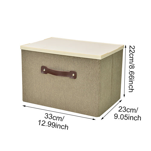 Folding Clothes Storage Box Sundries Drawer Organizer Underwear Bra Makeup Bins Wardrobe Treasure