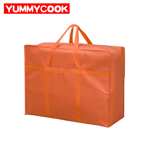 Non-Woven Fabric Large Capacity Clothes Shoes Bag Quilt Blankets Storage Duvet Organizer Box