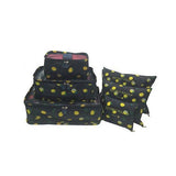 6Pcs/Set Shoes Clothes Suitcase Organizer Travel Shirt Underware Storage Bag Cosmetic Zipper