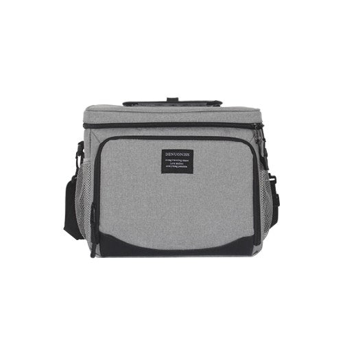 Women Men Insulated Lunch Box Thermal Cooler Bag Picnic Fruit Drink Fresh Keeping Shoulder Pouch