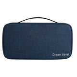 Portable Underwear Storage Bag Oxford Waterproof Travel Bra Socks Drawer Organizer Drawstring Quick