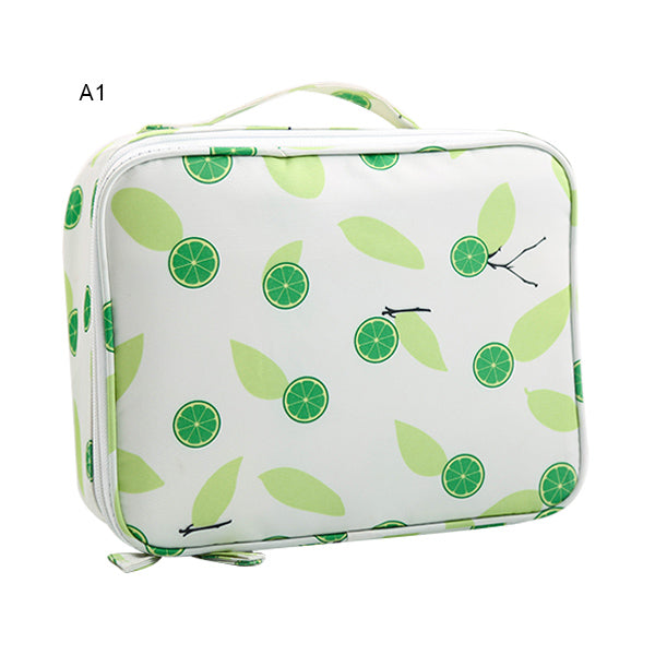 New Printing Girl Cosmetic Storage Bag Women Travel Organization Toiletry Beauty Makeup Case