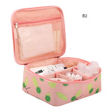 New Printing Girl Cosmetic Storage Bag Women Travel Organization Toiletry Beauty Makeup Case