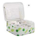 New Printing Girl Cosmetic Storage Bag Women Travel Organization Toiletry Beauty Makeup Case