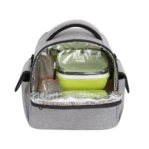 Waterproof Lunch Bag Men Cooler Lunch Box Container Food Fruit Drink Thermal Insulation Organizer