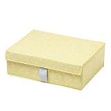 Foldable Underwear Storage Box Organizer For Socks Bra Tie Clothes Bins Drawer Dividers Case