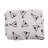 Children'S Cotton Blanket Baby Simple And Cute White*Blank Blanket Air Conditioning Blanket Beach