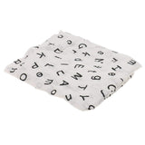 Children'S Cotton Blanket Baby Simple And Cute White*Blank Blanket Air Conditioning Blanket Beach