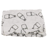 Children'S Cotton Blanket Baby Simple And Cute White*Blank Blanket Air Conditioning Blanket Beach