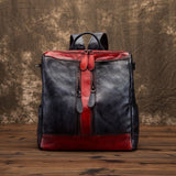 High Quality Natural Skin Women Backpack Daypack Travel Bag Multi-Capacity Retro New Leisure