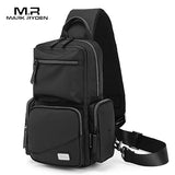 Mark Ryden Men Crossbody Bags Messenger Anti Theft Male Shoulder Bags Usb Recharging Chest Bag