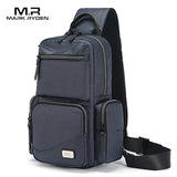 Mark Ryden Men Crossbody Bags Messenger Anti Theft Male Shoulder Bags Usb Recharging Chest Bag