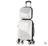 Travel Suitcase Set Rolling Luggage Set Spinner Trolley Case 20" Boarding Wheel Woman Cosmetic Case