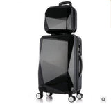 Travel Suitcase Set Rolling Luggage Set Spinner Trolley Case 20" Boarding Wheel Woman Cosmetic Case