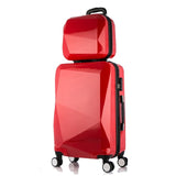 Travel Suitcase Set Rolling Luggage Set Spinner Trolley Case 20" Boarding Wheel Woman Cosmetic Case