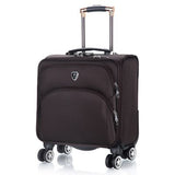 Travel Suitcase With Wheels Rolling Luggage Spinner Trolley Case 18 Inch Boarding Laptop Bags Woman