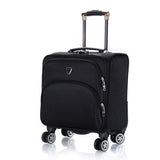Travel Suitcase With Wheels Rolling Luggage Spinner Trolley Case 18 Inch Boarding Laptop Bags Woman